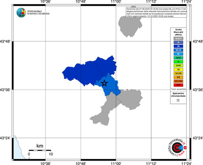 Mappa MCS - territori comuni