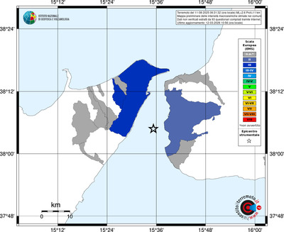 Mappa EMS - territori comuni