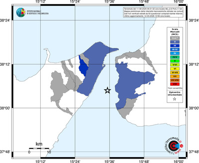 Mappa MCS - territori comuni