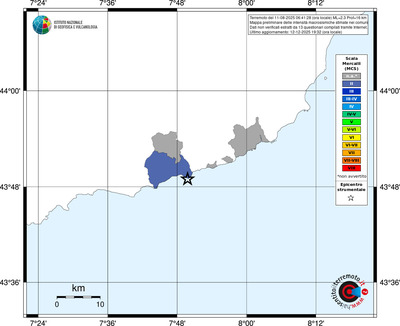 Mappa MCS - territori comuni