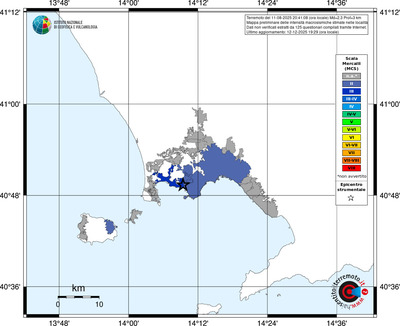 Mappa MCS - territori località