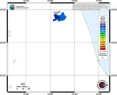 Mappa MCS - territori comuni