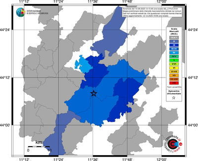 Mappa MCS - territori comuni