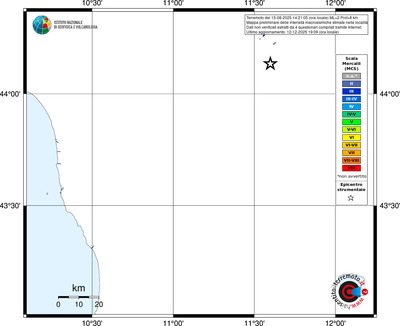 Mappa MCS - territori località