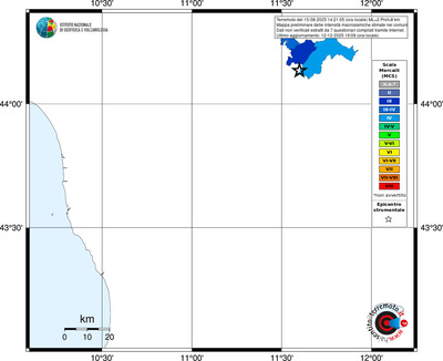 Mappa MCS - territori comuni