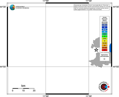 Mappa MCS - territori comuni