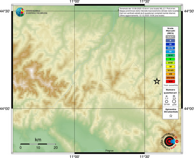 Mappa MCS - località