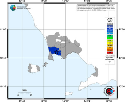 Mappa EMS - territori comuni