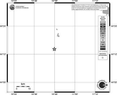 Mappa MCS - territori località