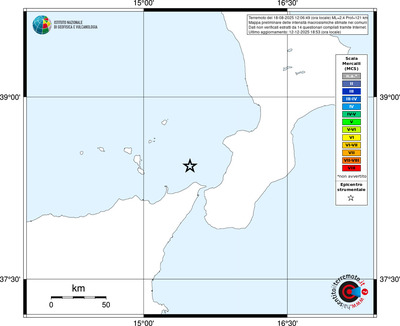 Mappa MCS - territori comuni