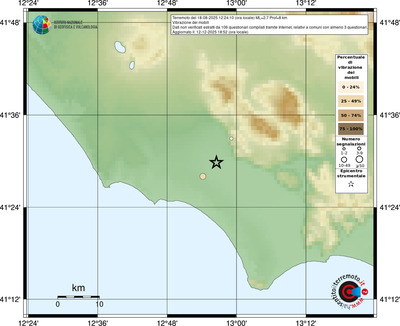 Mappa comuni con almeno 3 questionari
