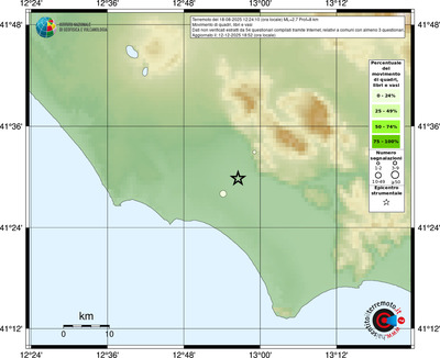 Mappa comuni con almeno 3 questionari