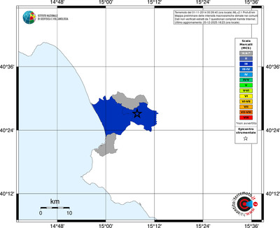 Mappa MCS - territori comuni