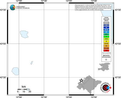 Mappa MCS - territori comuni