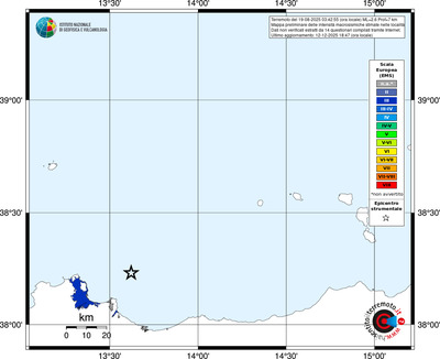 Mappa EMS - territori località