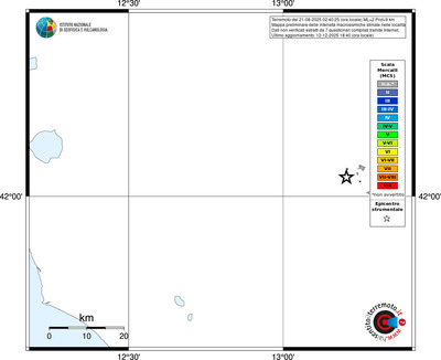 Mappa MCS - territori località