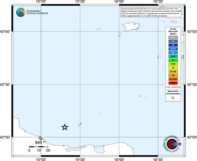 Mappa MCS - territori località
