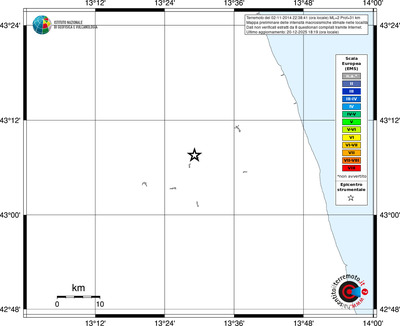 Mappa EMS - territori località