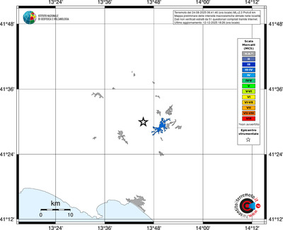 Mappa MCS - territori località