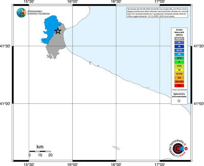 Mappa MCS - territori comuni