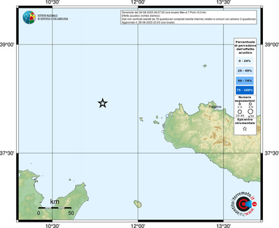 Mappa comuni con almeno 3 questionari