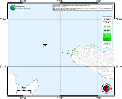 Mappa territorio comunale con almeno 3 questionari