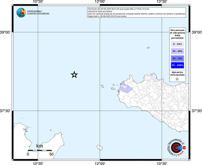 Mappa territorio comunale con almeno 3 questionari