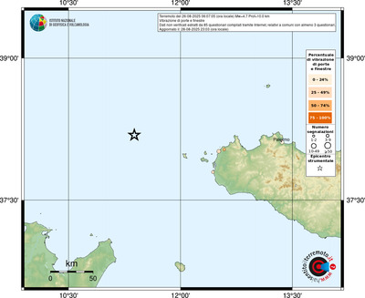 Mappa comuni con almeno 3 questionari