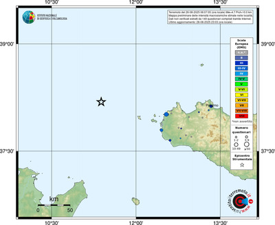 Mappa EMS - località