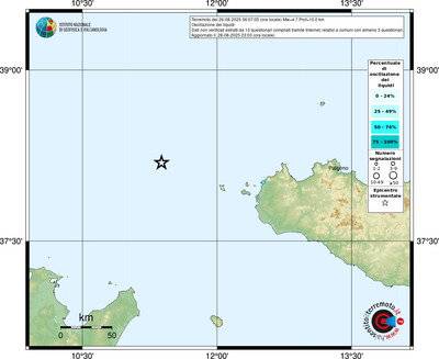 Mappa comuni con almeno 3 questionari