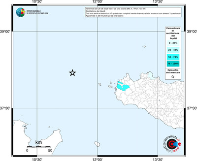 Mappa territorio comunale con almeno 3 questionari