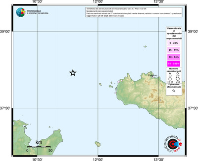 Mappa comuni con almeno 3 questionari