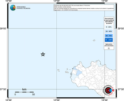 Mappa territorio comunale con almeno 3 questionari