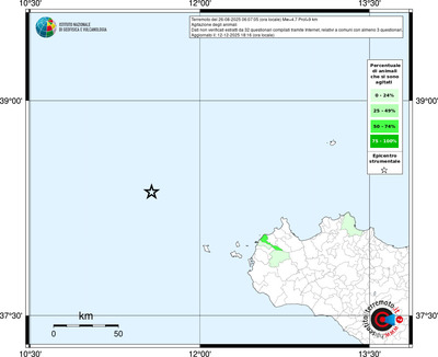 Mappa territorio comunale con almeno 3 questionari