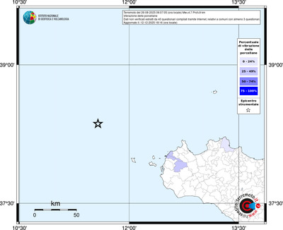 Mappa territorio comunale con almeno 3 questionari