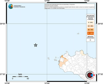 Mappa territorio comunale con almeno 3 questionari