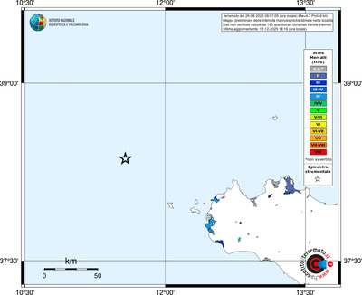 Mappa MCS - territori località