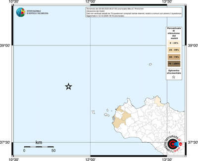 Mappa territorio comunale con almeno 3 questionari