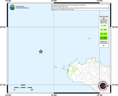Mappa territorio comunale con almeno 3 questionari