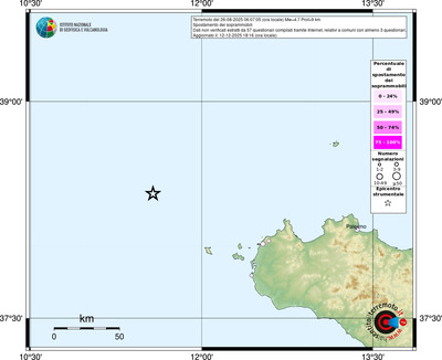 Mappa comuni con almeno 3 questionari