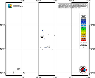 Mappa MCS - territori località