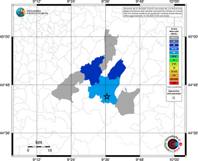 Mappa MCS - territori comunali