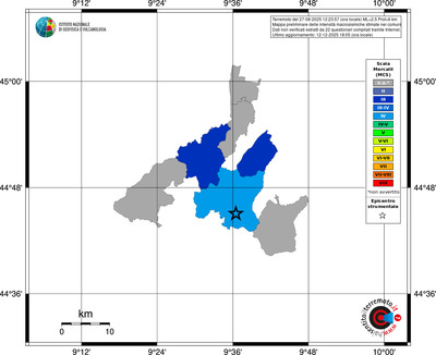Mappa MCS - territori comuni