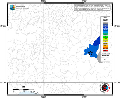 Mappa MCS - territori comunali