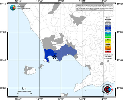 Mappa EMS - territori comunali