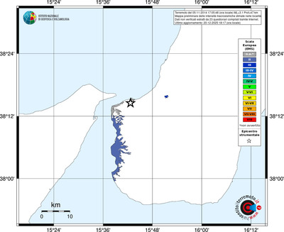 Mappa EMS - territori località