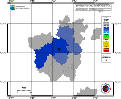 Mappa MCS - territori comuni
