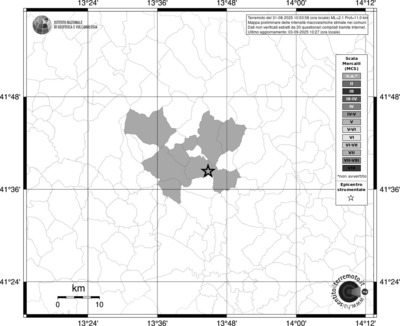 Mappa MCS - territori comunali