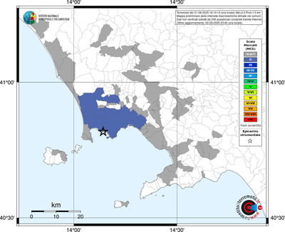 Mappa MCS - territori comunali