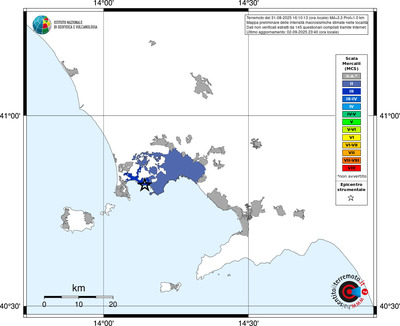 Mappa MCS - territori delle località